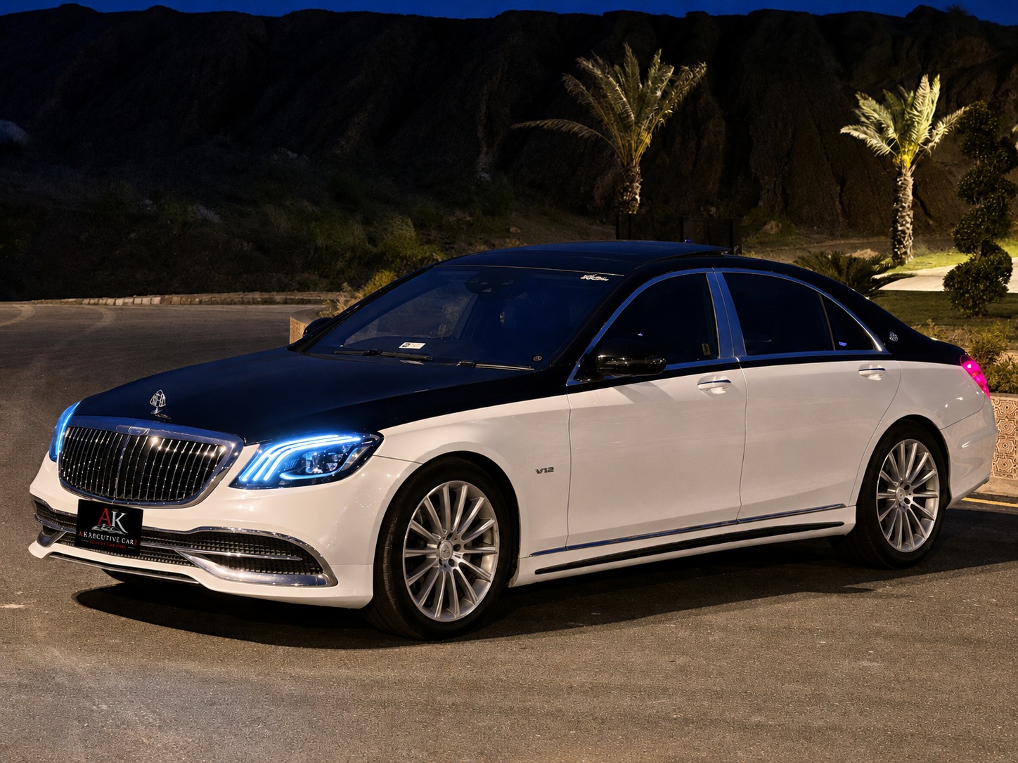 Corporate chauffeur car